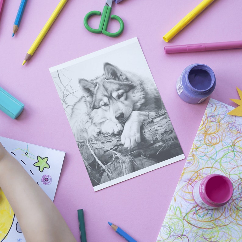 10 Realistic Animal Coloring Pages for Unleashing Your Inner Artist