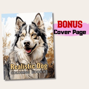20 realistic dog coloring book is a great way to relax and destress and this dog coloring book is designed specifically with that in mind.