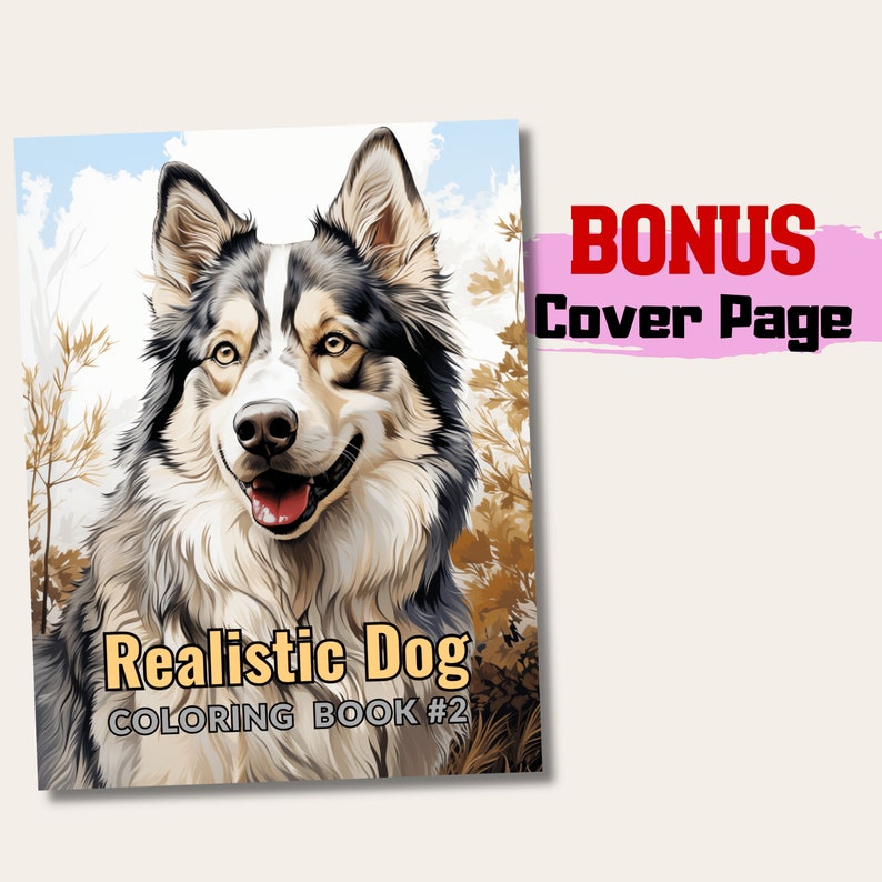 20 realistic dog coloring book is a great way to relax and destress and this dog coloring book is designed specifically with that in mind.