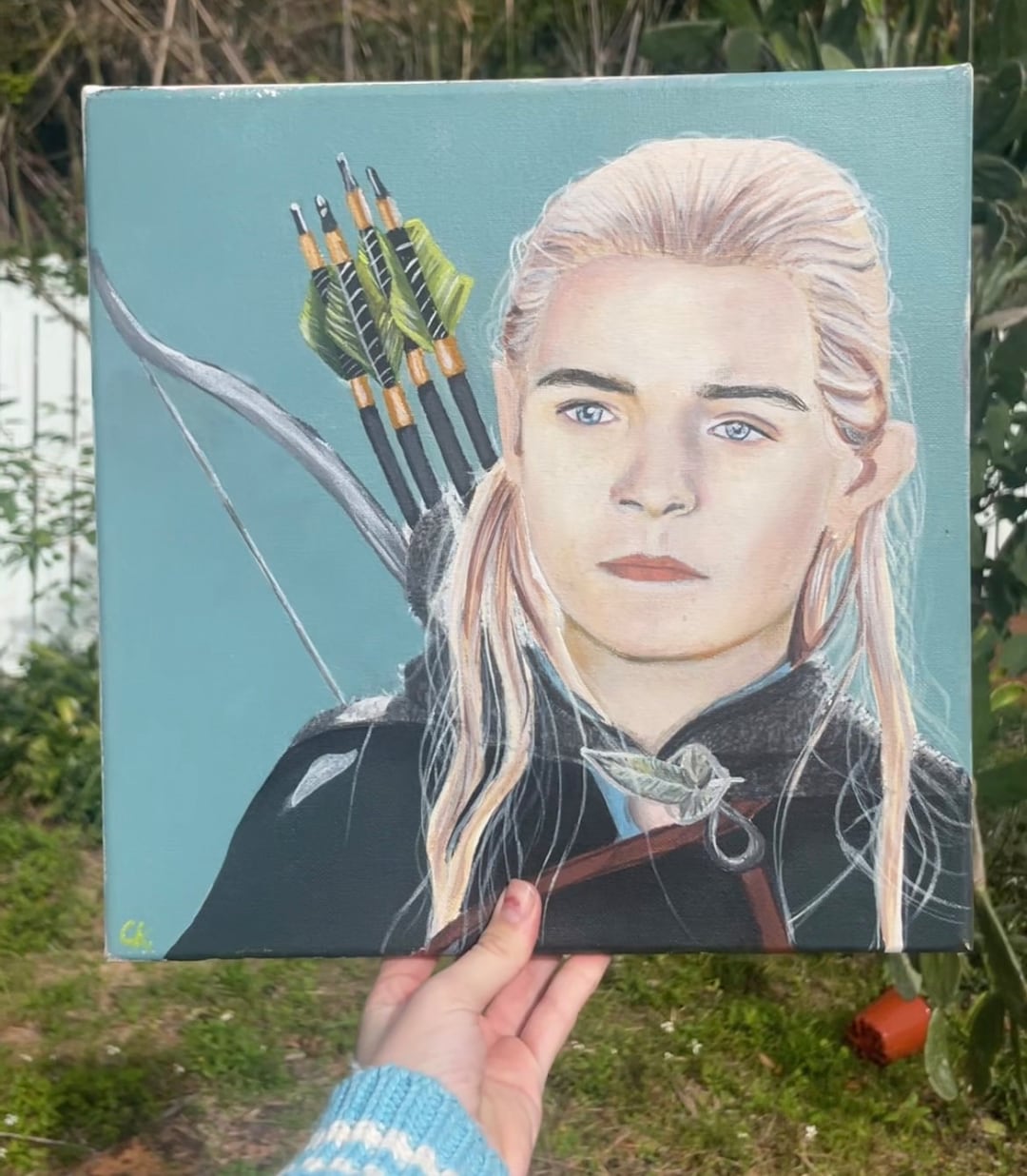 Legolas Painting Etsy