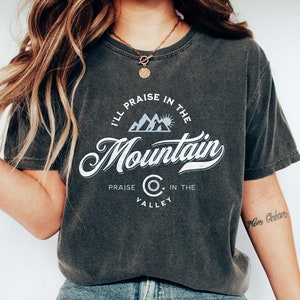 Vintage Praise T-Shirt Praise the Lord Oversized Shirt Revival TShirt Trendy Comfort Colors Tee Happy Shirt Faith Christian Jesus Apparel