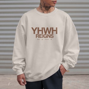 YHWH Hebrew Sweatshirt, Cute Bible Verse, Tshirt Gift For Her, Inspirational Yahweh Shirt, Christian Hebrew Sweatshirt, YHWH Tee Messianic