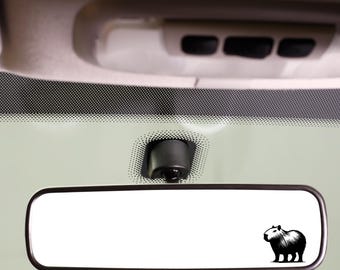 Capybara Decal, Capy Car Sticker, Vinyl Decal, Laptop Decal, Car Decals for women and men