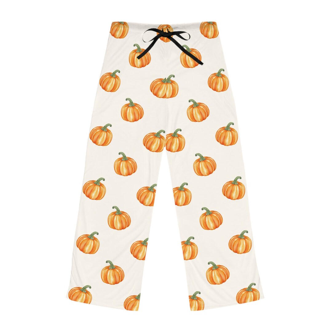 Halloween Pajama Pants, Women's Pumpkin Loungewear - Etsy