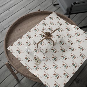 Inpakpapier First Down Verjaardag, Cadeaupapier First Year Down Gepersonaliseerde 1e verjaardag jongens afbeelding 4