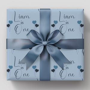Carta da regalo per il primo compleanno personalizzata con nome, carta da regalo per il primo compleanno, regalo per festeggiato, carta da regalo personalizzata, regalo per traguardo