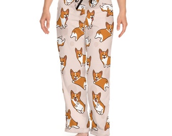 Corgi Pajama Pants Corgie PJ Bottoms 