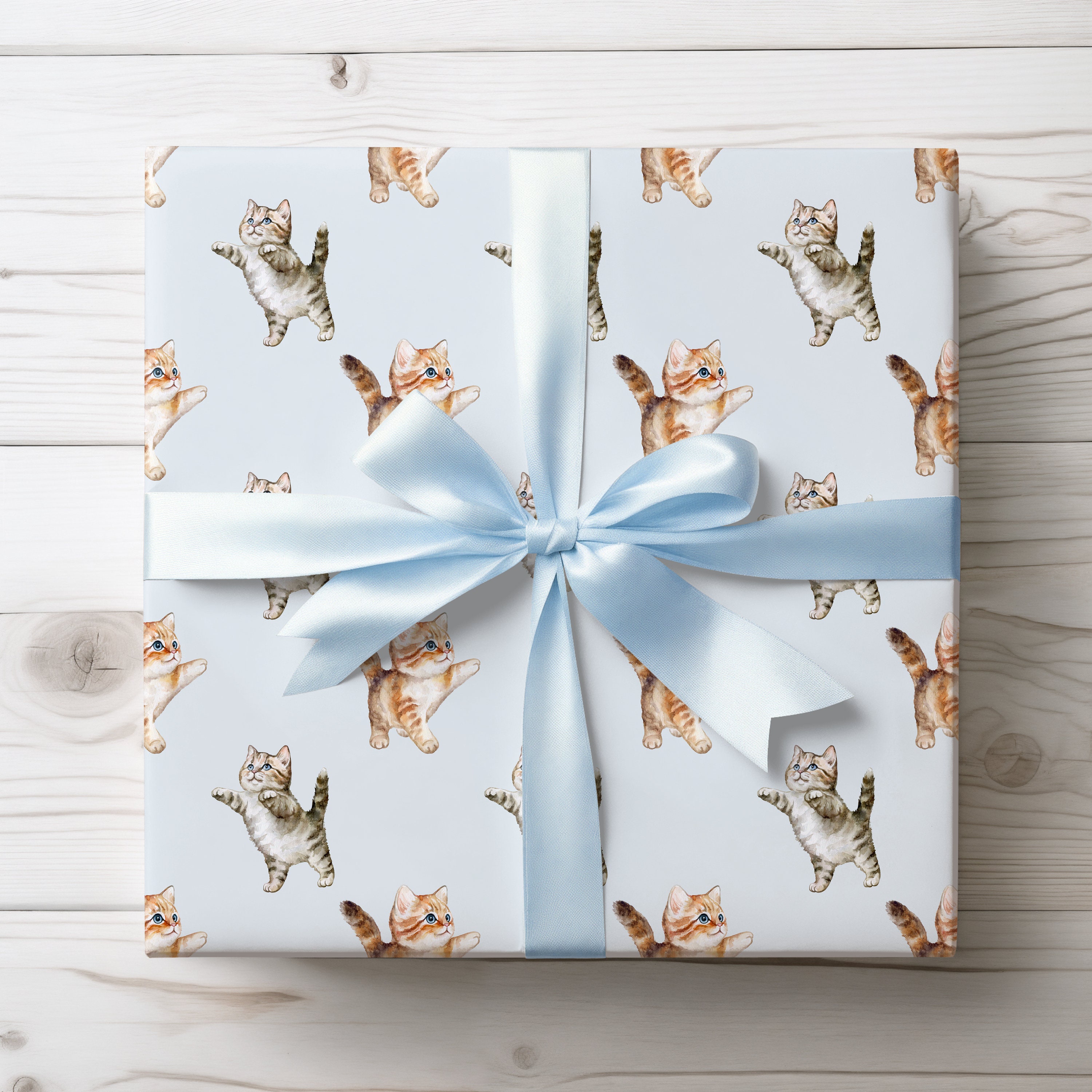 Cat Wrapping Paper Roll, Coquette Gift Wrap, Cat Lover Gift - Etsy