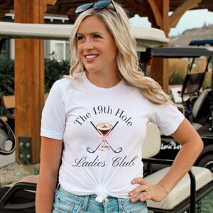 面白いゴルフ妻Tシャツ、ゴルフ独身パーティーシャツ、カートガールTシャツ