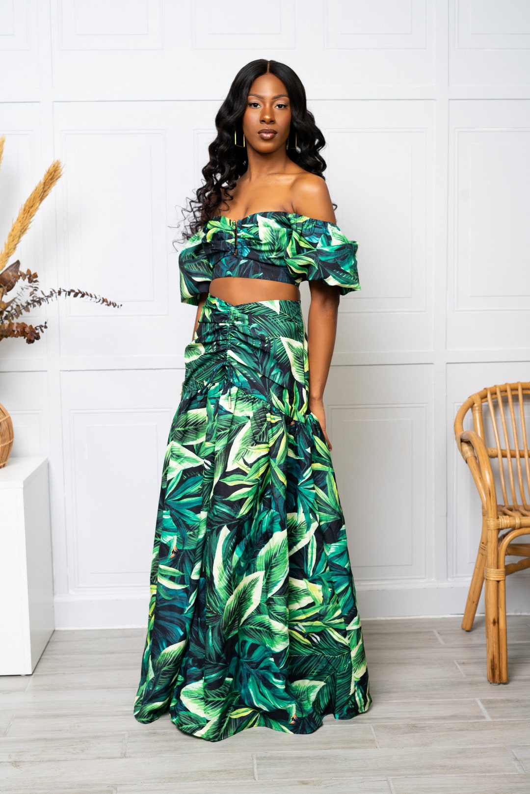 Bea Skirt - Rain Forest