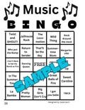 50's 60's & 70's Music Bingo Card Pack #3: Sheets 36 thru 60