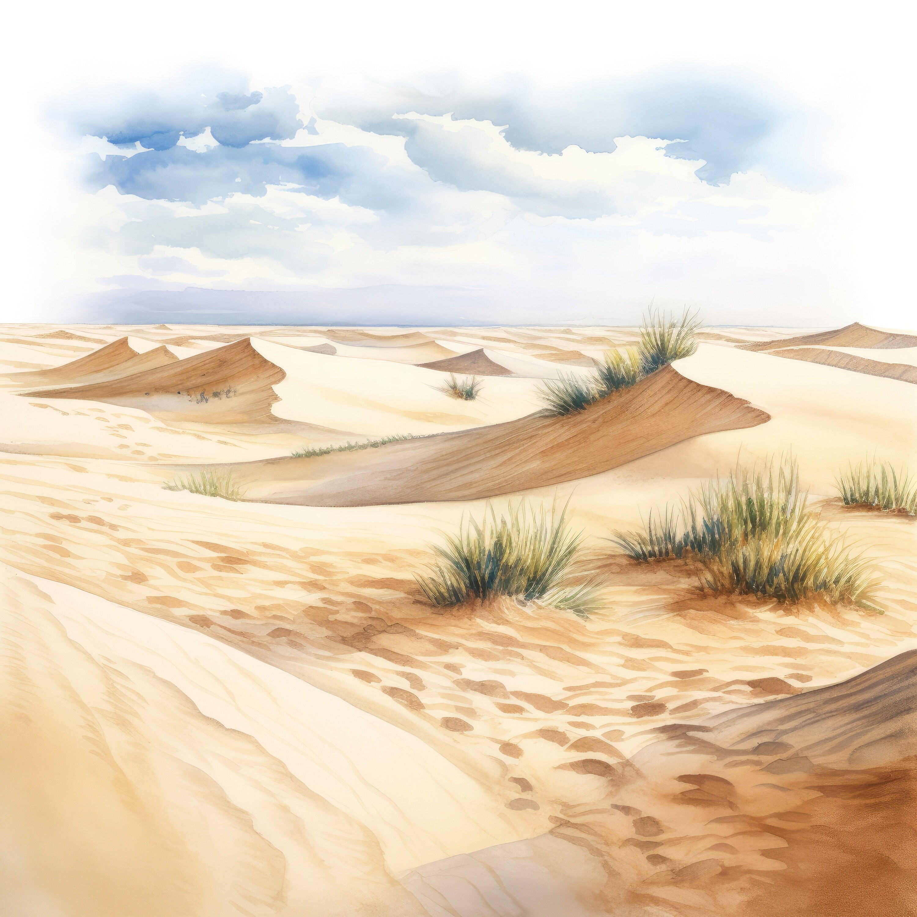 Sand Dunes Clipart Landscape 10 High Quality JPG Scrapbooking, Card
