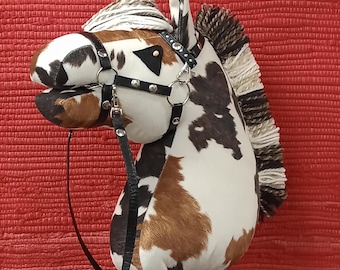 Hobbypaard A4 (PAINT HORSE, bruin en crème manen)