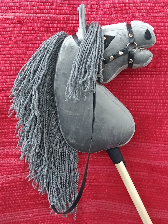 Hobby Horse Gray Silver A4 Etsy