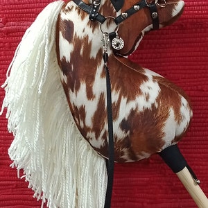 Hobby Horse PAINT HORSE, cream mane A4 image 5