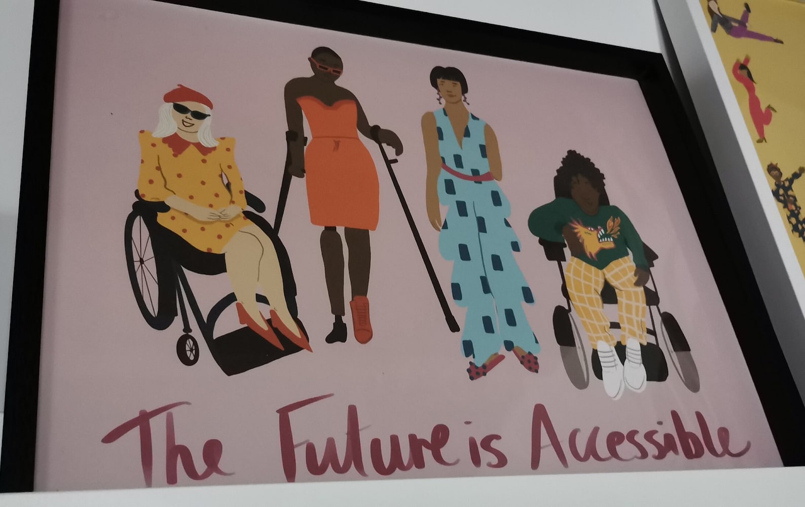 The Future is Accessible Art Print - Etsy