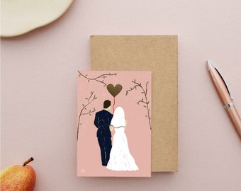 Choose your message - Wedding Greetings Card