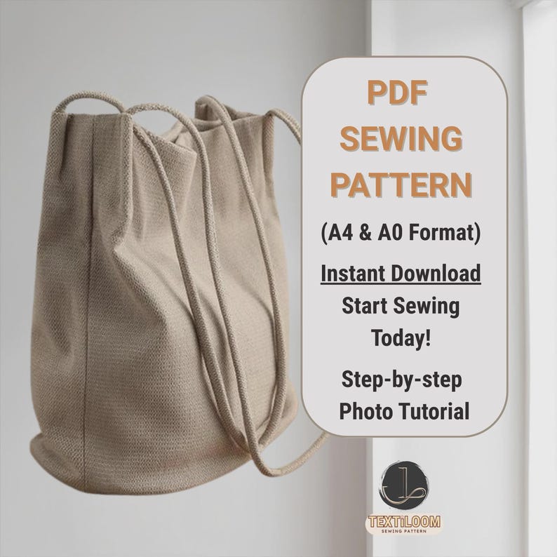 9 Bag Sewing Pattern Bundle | PDF Pattern | Instant Download | Canvas ...