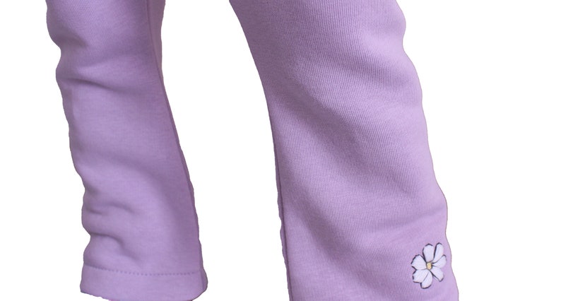 Baloon Sleeve Kids Sweatshirt and Bell Sweatpants Bundle/jogging sets sewing patterns for toddler girls/Bell bottom pants sewing pattern image 8