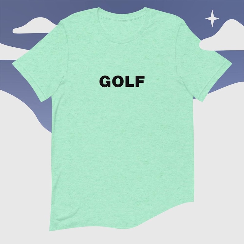 GOLF Tshirt Tyler the Creator inspired tshirt OFWGKTA Mac Etsy