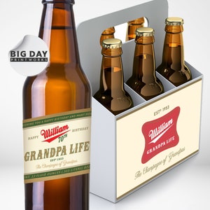 Personalized Beer Labels | His or Her Favorite Beer | Birthday Beer | Groomsman Beer | Gift or Favors | Fully Customized Beer Labels | Beer