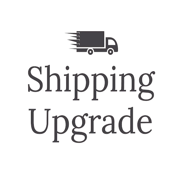 Rush Fee + Shipping Upgrade - FEDEX - ONE RATE