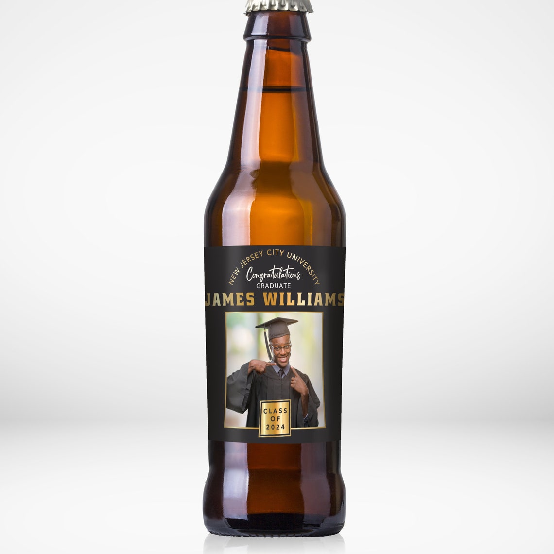 Personalized - Customized Beer Labels - Graduation Beer Labels - Fun ...