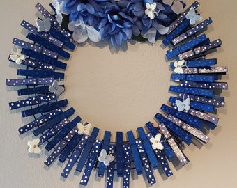 Clothespin Wreath