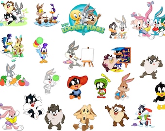 22 pieces BABY TUNES png