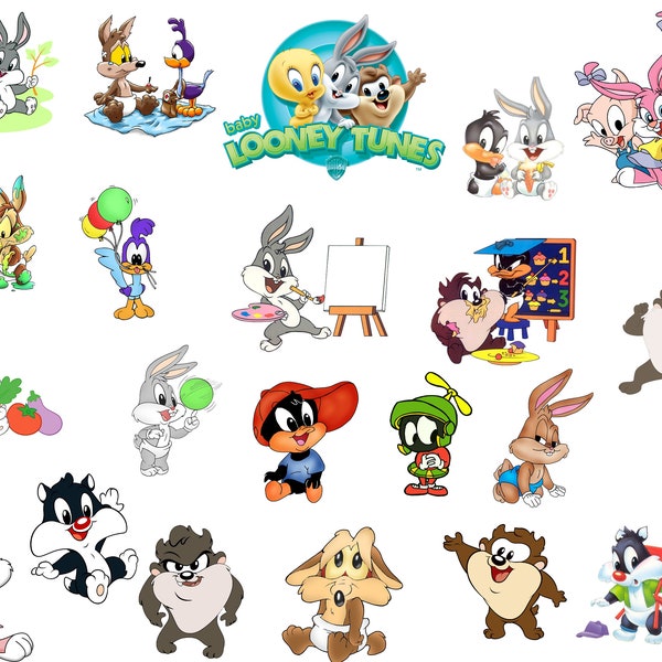 22 pieces BABY TUNES png