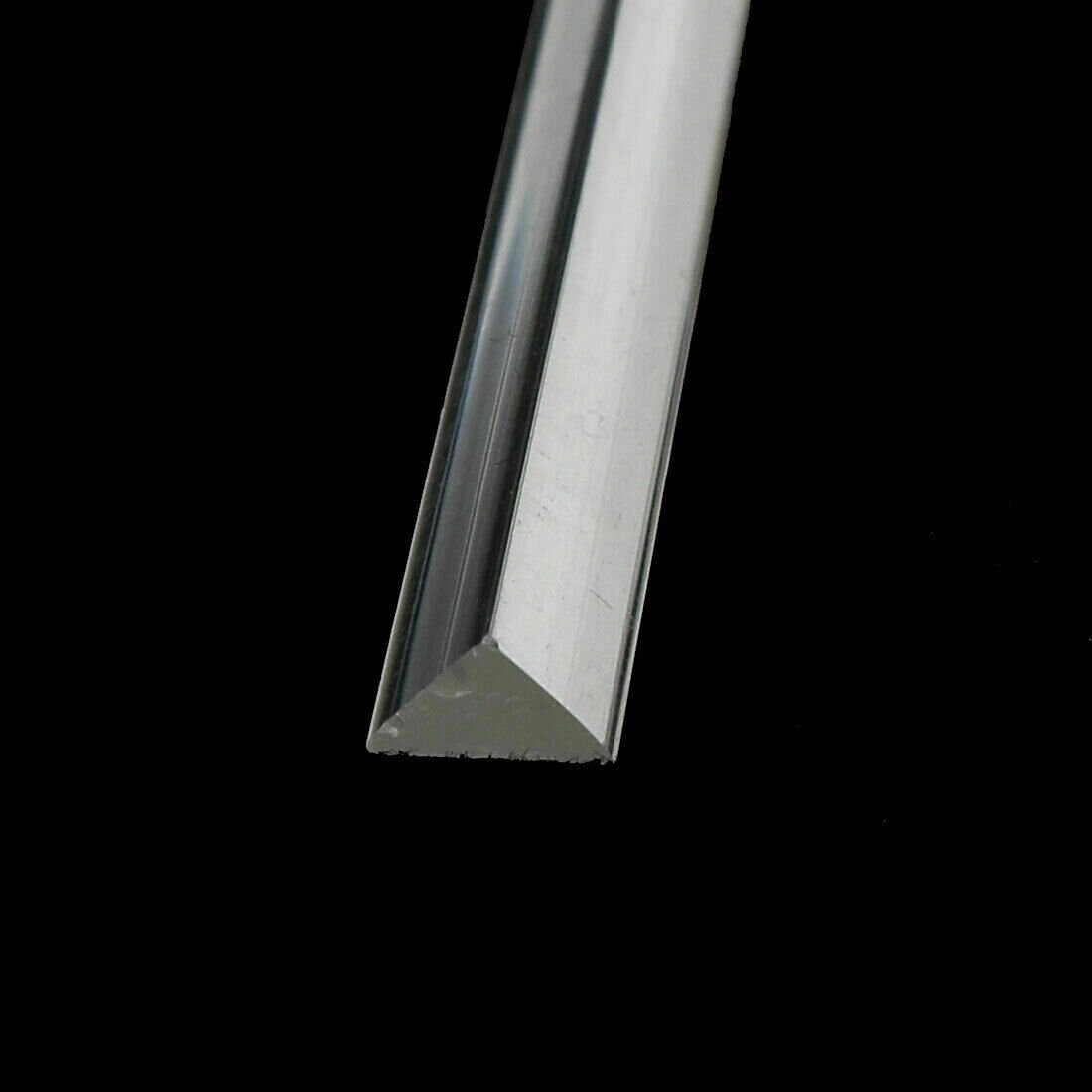4 Pack Clear Triangle Solid Rods 1/4 Side Length 3 Feet 36 Length AZM ...