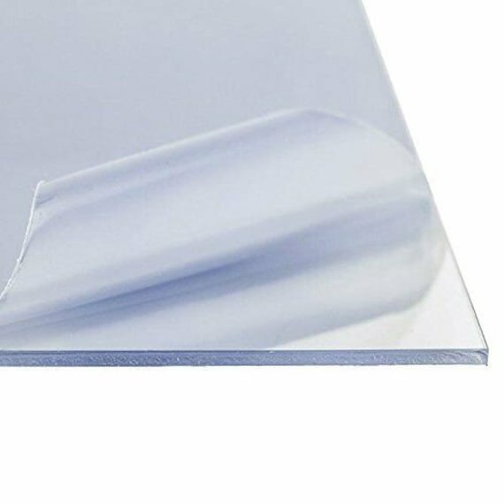 Polycarbonate Lexan Clear Plastic Sheet 1/4 (6 mm) 24 x 48