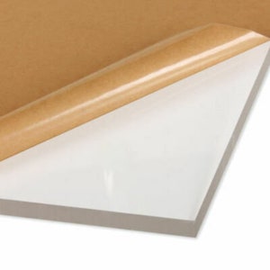 1/8" (3mm) Clear Acrylic Sheet Plexiglass 12" x 12" Cast Acrylic AZM Displays