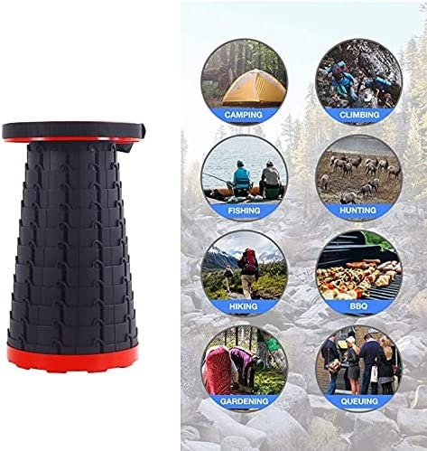 Sgabello Pieghevole Portatile Per Campeggio E Pesca - Leggero, Compatto, Ideale Per Outdoor