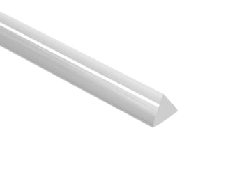 4 Pack Clear Triangle Solid Rods 1/4" Side Length 3 Feet (36") Length AZM