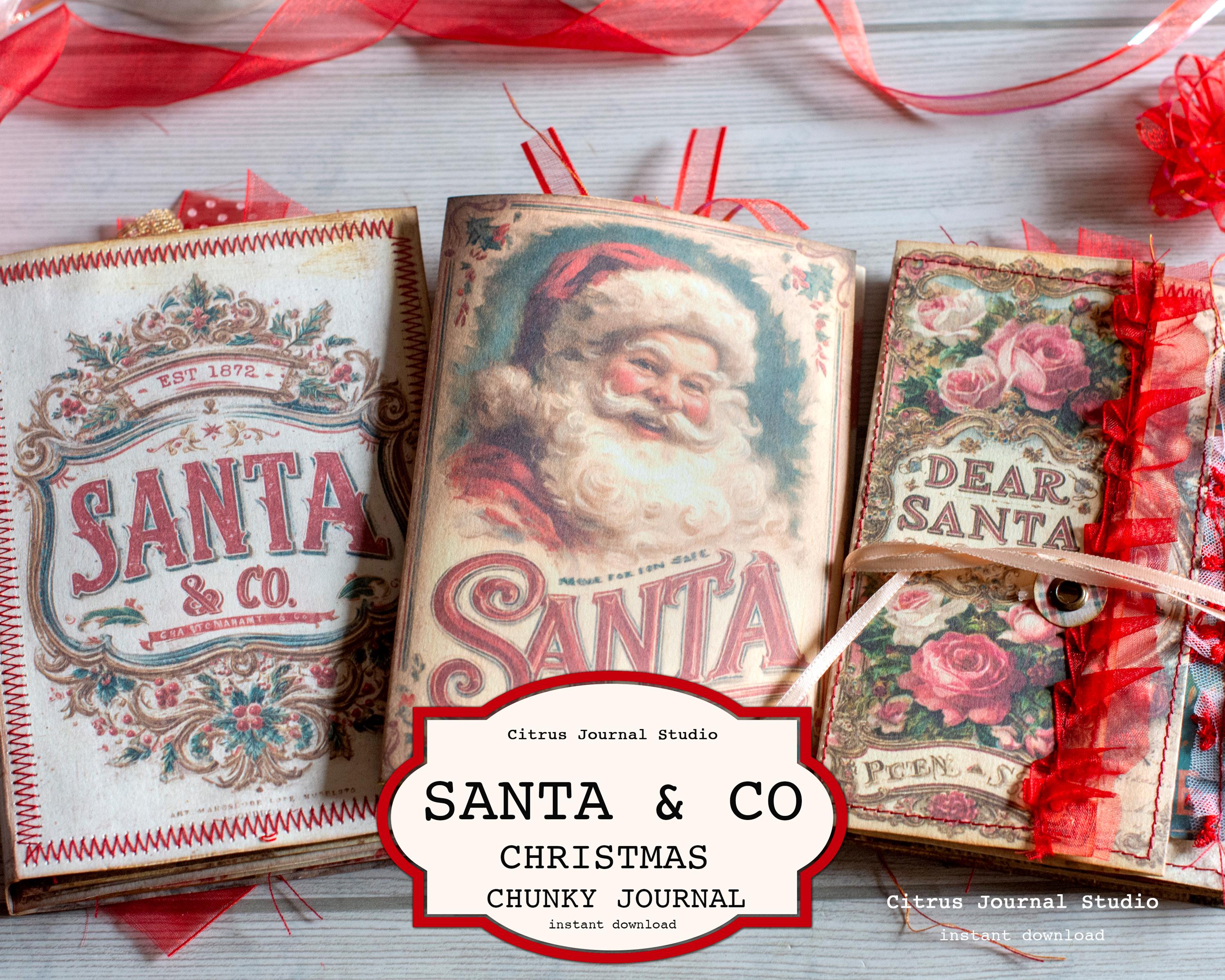 Christmas Junk Journal - Etsy