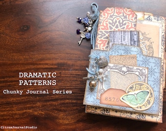 Junk Journal Kit, Loaded Pocket Tags, Journal Tags, Ephemera, Junk Journal, Loaded Envelope, Vintage Flowers, Digital Kit, Trifold, Folio