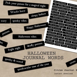 Halloween Journaal Woorden, Ongewenste Journaal Woorden, Halloween Citaten, Spookachtige Citaten, Oude Halloween Tekenen, Vintage Halloween, Zwarte Journaal Citaten