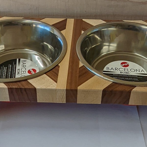 Rustic Dog Bowl Etsy