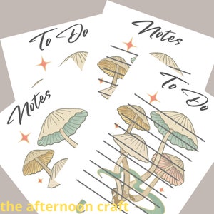 Shroomy downloadable/printable 4-pack set