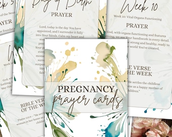 Pregnancy Prayer Cards, Pregnancy Prayer, First Time Mom Gift, First Mothers Day Gift From Baby, Printable Prayer Cards For Pregnant Women