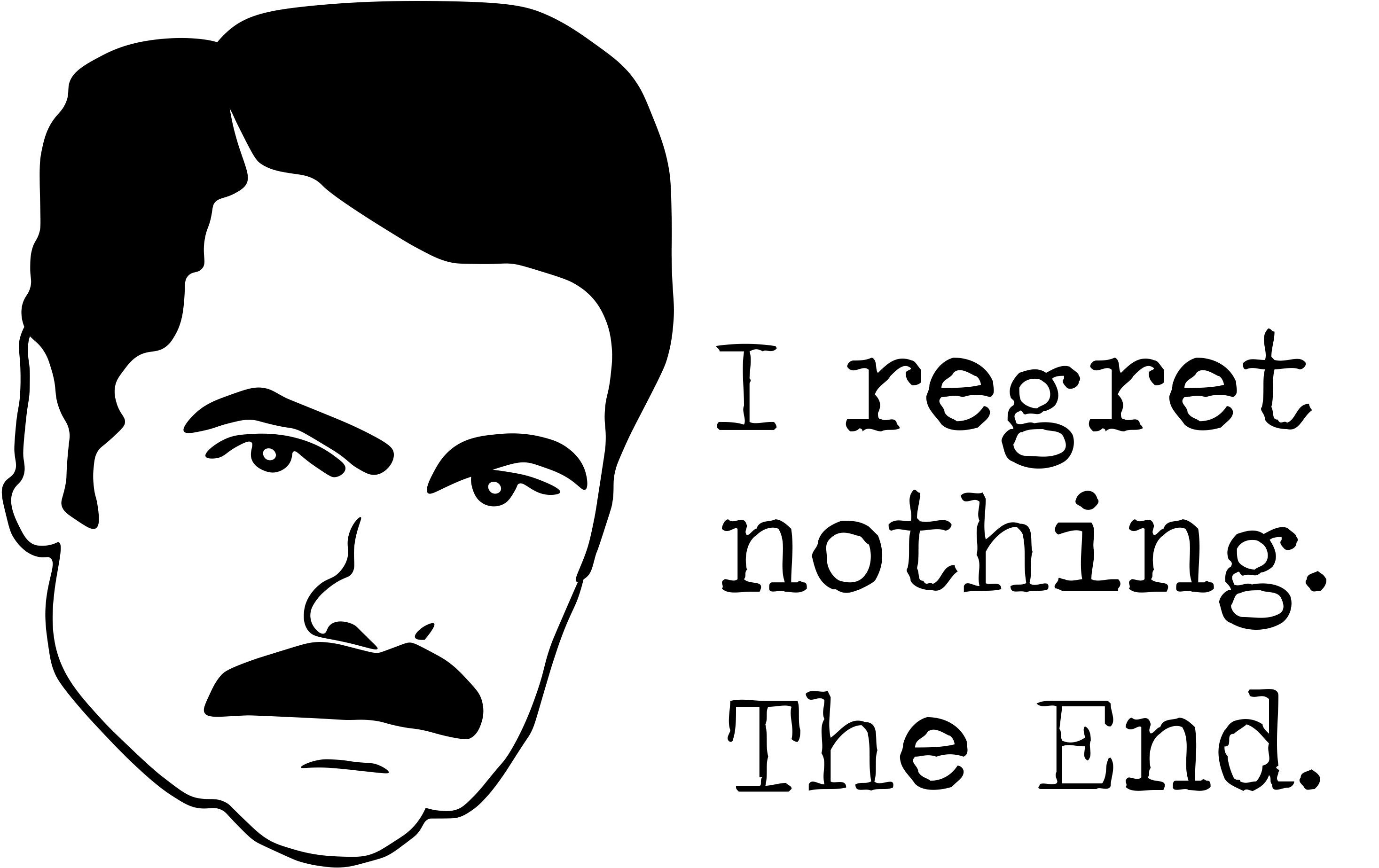 Ron Swanson Stencil ron-swanson-stencil