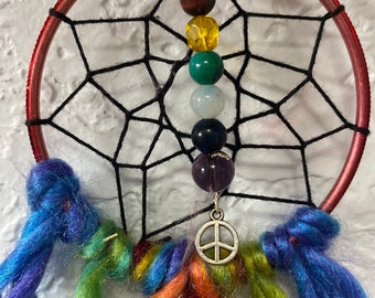 7 Chakra Peace Dreamcatcher