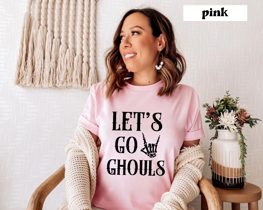 Let's Go Ghouls Halloween fantasma divertente costume costume retrò