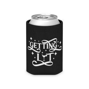 Getting Lit The Bride Tarot Can Cooler, Brides Coven, Witch Bridal Shower Party Decorations, Witchy Bachelorette Favors, Celestial Wedding