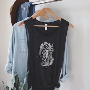Psyche and Eros Art, Cupid, Dark Academia Clothes, Light Academia Top, Eros & Psyche, Romantic Academia Shirt, Dark Romantic, Bookish Gift