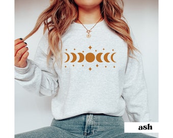 Salem Retro Crewneck, Witch Sweatshirt, Witch Clothes, Witch Oversized, Mystical Gift, Witchy Clothing Plus Size, Witch Trials, Witchy Mama