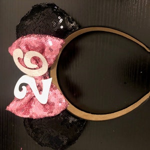 Custom Birthday Minnie Ears