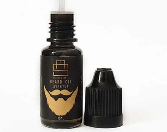 Aventus Beard Oil - Inspired Grooming Formula for Growth & Conditioning, Fresh And Healthy Soft Beard - 10ml