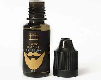 One 1 Million Beard Oil - Inspired Grooming Formula for Growth & Conditioning, Fresh And Healthy Soft Beard - 10ml